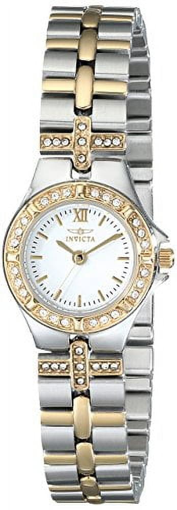 特別価格Invicta Women's Wildflower Quartz Watch with Stainless Steel Strap, Gold, 14 (Model: 37419)並行輸入 Invicta Women\u0027s Wildflower 0133 Gold Stainless-Steel Swiss Quartz Fashion  Watch