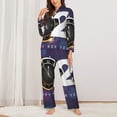 thumbnail image 2 of Naloa 2025 Happy New Year 4 Pajamas for Women Set, Womens Pajama Sets, Lounge Sets for Women, 2pjs for Women-X-Large, 2 of 7