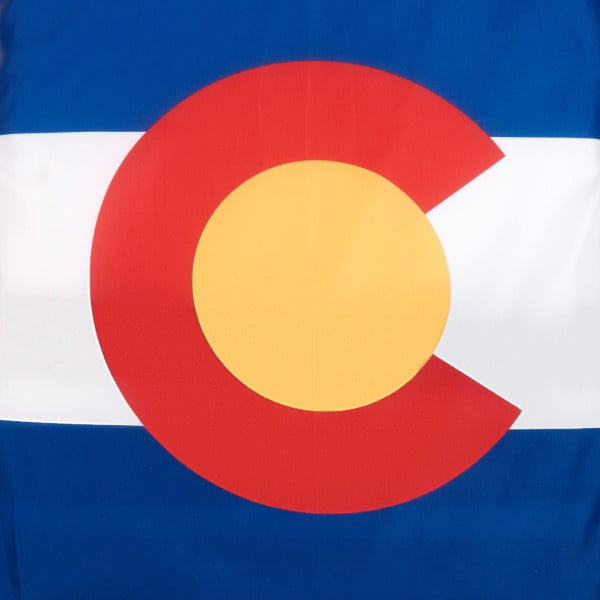 Action 4 Buckle Vest State Flag CO