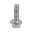 thumbnail image 3 of Unique Bargains M6x20mm Thread 304 Stainless Steel Hex Head Serrated Flange Screw Bolt 8pcs, 3 of 3
