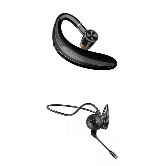 2x Auriculares con Rotación de con Micrófono Incorporado Ligero