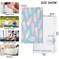 thumbnail image 3 of Dreamtimes Ice Cream Hand Towels, 2 PCS, Highly Absorbent Soft Cotton Face Towels Bathroom Decorative Towel for Beach Gym Spa Shower, 16x28In, 3 of 7