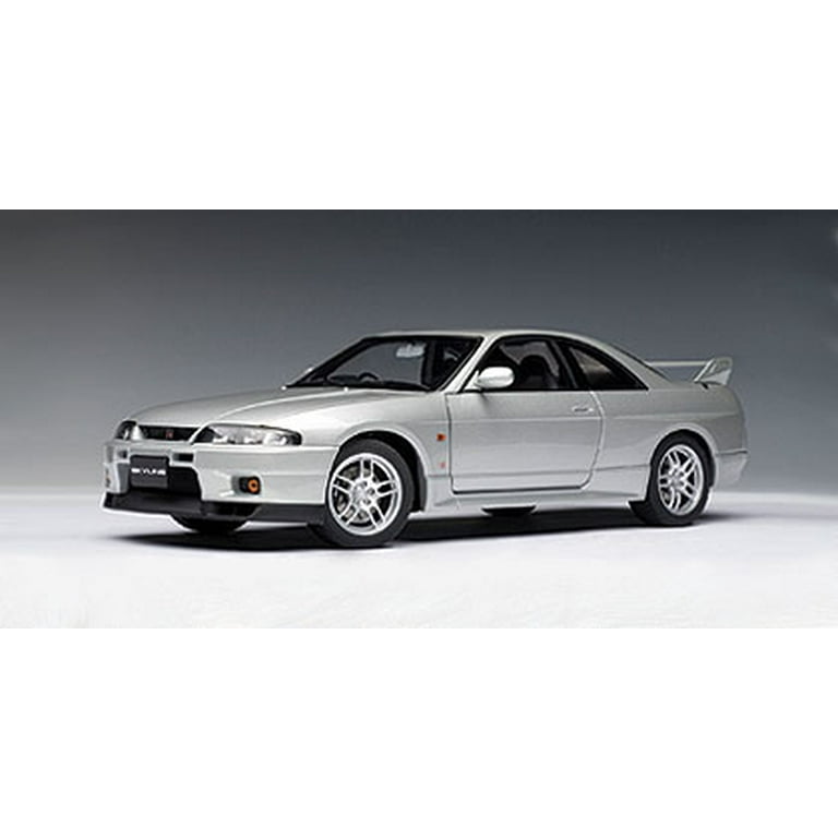 Nissan Skyline GT-R (R33) V-Spec, Sonic Silver Diecast Model Car