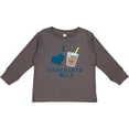 thumbnail image 3 of Inktastic I Love Chocolate Milk Boys or Girls Long Sleeve Toddler T-Shirt, 3 of 5