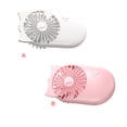 thumbnail image 3 of Yuarrent Ventilador eléctrico Ventiladores de refrigeración ajustables Delicado al aire libre Ventiladores de bolsillo Herramienta fresca para Accesorios para electrodomésticos Rosa Yuarrent HA059978-02B, 3 of 6