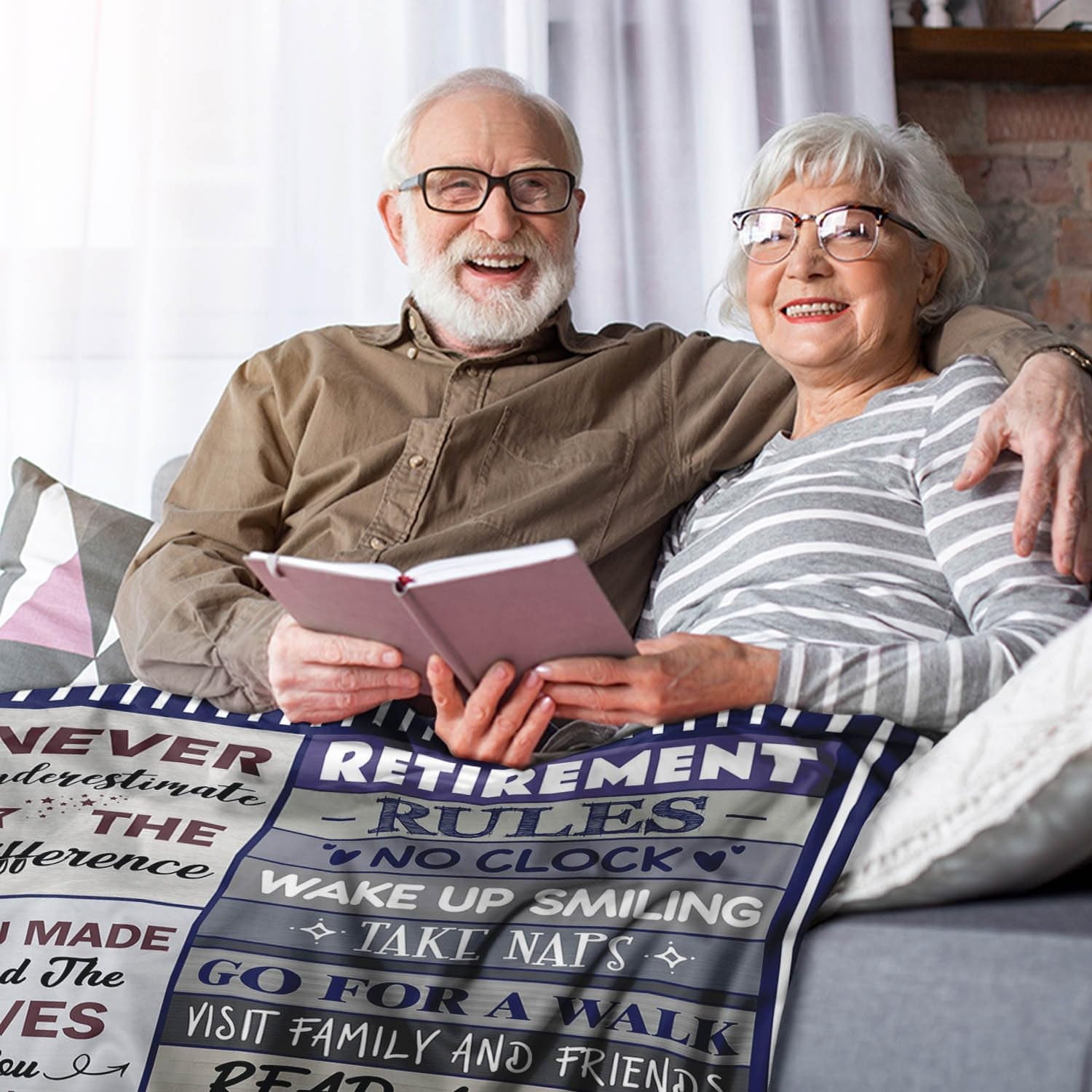 Retirement Gift for Woman, Retirement Gifts for Women Men 2025, Best Retirement Gifts, Retirement Gifts, Happy Retirement Gifts for Women Mom Teacher Nurse Coworkers, Retirement Blanket