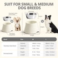 thumbnail image 3 of Canesú Elevated Dog Bowls para perros pequeños y medianos, 3 of 6
