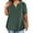 Green, variant on Women's Plus Size T Shirts Summer Short Sleeve Pullover Tunic Tops