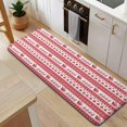 thumbnail image 5 of Red Christmas Pattern Kitchen Rug Mat,Kitchen Runner Rugs Non Skid Washable,Decorative Kitchen Floor Mats for Kitchen,Sink,Laundry,17"x47.2", 5 of 7