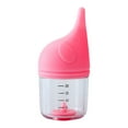 thumbnail image 2 of Biberón para cachorros y gatitos, accesorio con diseño anti-asfixia, versátil, fácil de limpiar, con marcas de volumen, comedero para animales . Rosa 20ml, 2 of 8