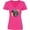 Hot Pink, variant on Inktastic Colorful Lurking Gator Women's V-Neck T-Shirt