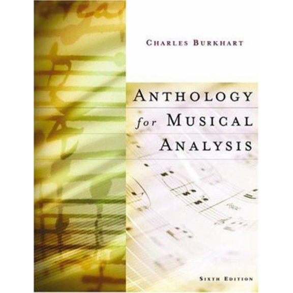 Pre-Owned Anthology for Musical Analysis (Unknown) 0155062182 9780155062184