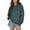 Light Green, variant on Women's Star Print Drawstring Hooded Sweatshirt with Pocket, Lightweight Oversized Long Sleeve Pullover Top, Casual Streetwear Fall Winter Comfort Wear, Aesthetic Soft Fleece Loungewear Blue L