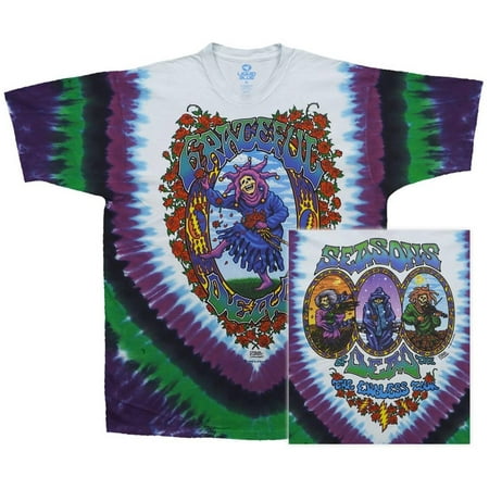 - Grateful Dead- Seasons Of The Dead (Front/Back) Apparel T-Shirt - Tie Dye