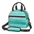 thumbnail image 1 of Fotbe Teal Turquoise Bolsa de Almuerzo con Estampado, Lonchera Aislada, Contenedores de Comida Reutilizables Tipo Cooler a Prueba de Fugas, 1 of 7