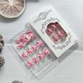 thumbnail image 3 of Uñas postizas adhesivas GCSQW Navidad Candy Cane 24 piezas, 3 of 6