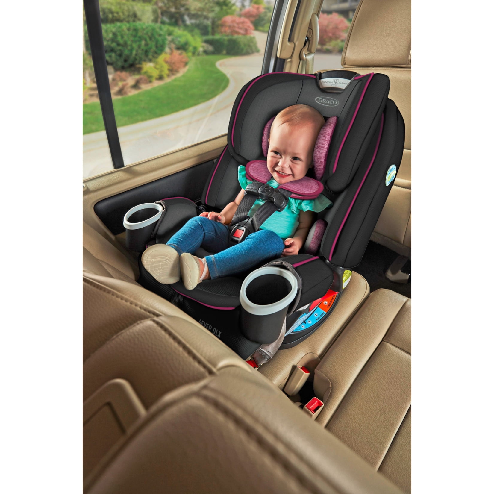 Graco 4Ever DLX 4-in-1 Convertible Car Seat, Fairmont