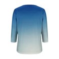 thumbnail image 5 of Wancir Womens Long Sleeve Tops Casual V Neck T Shirts Loose Fit, 5 of 5