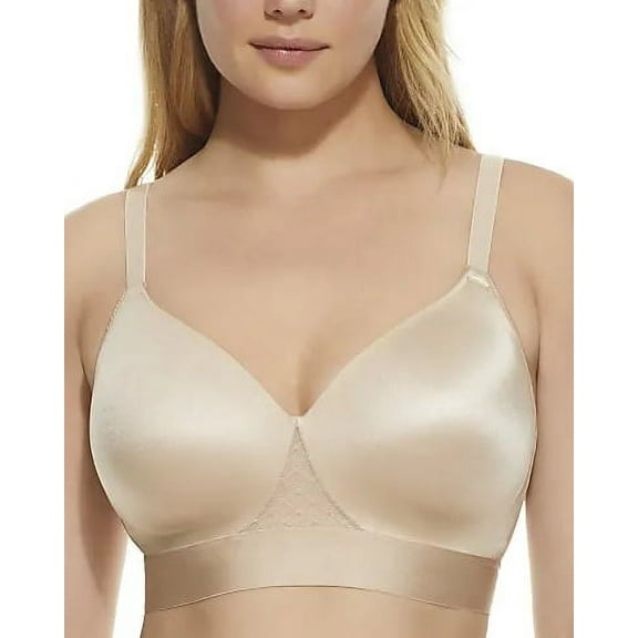 Bali ALMOND One Smooth U Bounce Control Wirefree Bra, US 42D, UK 42D NWOT