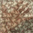 thumbnail image 3 of Mushroom Tulle Curtains with Rod Pocket, Organic Food Porcini Mushroom with Vintage Grunge Display Harvest Farmland, Sheer Drape for Wedding Party 2 Panels, 7 Sizes, Cocoa Brown Beige, by Ambesonne, 3 of 3