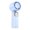 Blue, variant on Yammee Rechargeable Cooling Fan Handheld Fan with Rechargeable Battery Plastic Texture Perfect for Outdoor Camping and Working