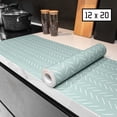 thumbnail image 5 of HOUSE DAY Shelf Liner, Non-Adhesive Liners for Kitchen Pantry Cabinets, 12" x 20FT Non Slip Shelf Liner Waterproof Shelf Liners for Cabinets and Drawers, 5 of 10