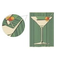 thumbnail image 5 of Yayeee Garden Flag 28" x 40" Double Sided Outdoor Yard Lawn Holiday Decorations, Martini Olive, 5 of 6