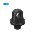 thumbnail image 3 of Unique Bargains 1/4' Camera Neck Strap Screw Holder Quick Install Camera Screws with Rubber Washer, Black 4 Pack, 3 of 5