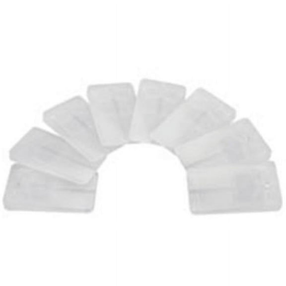 Keeney 3" x 2" Rectangle Plastic Leveling Shims (8 Pack)