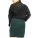 thumbnail image 5 of ChaqueDenim RecortaBotón Cerrado TalGrande PaMujer Negro 0XL, 5 of 5