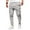 DF06_Light Gray, variant on Resicozy Men Cargo Joggers Pants Drawstring Sports Athletic Workout Fitness Track Cargo Tapered Jogging Trousers with Pockets Light Gray M