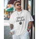 thumbnail image 3 of Men T-Shirt,Soft Crewneck Tee Shirt Treat Dealer Words Short Sleeve Casual T Shirts, 3 of 8