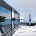 thumbnail image 3 of Yeacher One Way Window Film Daytime Privacy Static Cling Sun Blocking Glass Film Reflective Reusable, 3 of 8