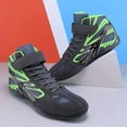 thumbnail image 4 of Sneakers, Ultra-cool High-top Training Shoes with a Combination of Microfiber and Breathable Mesh, Featuring a Non-slip, Wear- Outsole for Boxing and Wrestling, 4 of 7