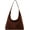 Brown, variant on Women’s Trendy Suede Tote Bag Shoulder Bags For Women Fall Underarm Bag Winter Hobo Bag Work Purses Suede Travel Handbag