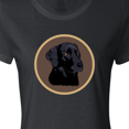 thumbnail image 4 of Inktastic Black Lab Dog Labrador Retriever Women's T-Shirt, 4 of 5