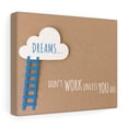 thumbnail image 5 of Inspirational Wall Art Dreams Don't Work Unless You Do Ladder Wall Art Motivational Motto Inspiring Prints Artwork Decor Ready to Hang Unframed, 5 of 7