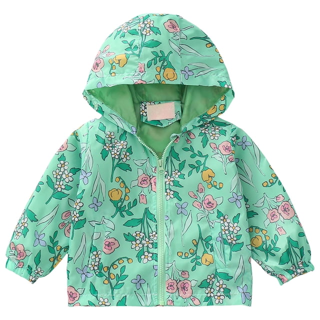 Lightweight And Breathable Childrens Hooded Jacket For Boys And Girls With Fashionable And Generous Prints And Pockets