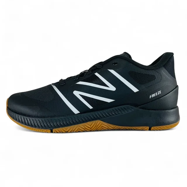 New Balance FreezeLX v4 Box Black Gum Men's Lacrosse Shoes LAX FREEZBB4