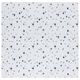 thumbnail image 2 of SAFAVIEH Faux Hide Crane Dot-Print Area Rug, Ivory/Black, 6' x 6' Square, 2 of 12