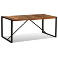 thumbnail image 1 of Charmma Dining Table Solid Reclaimed Wood 70.9", 1 of 11