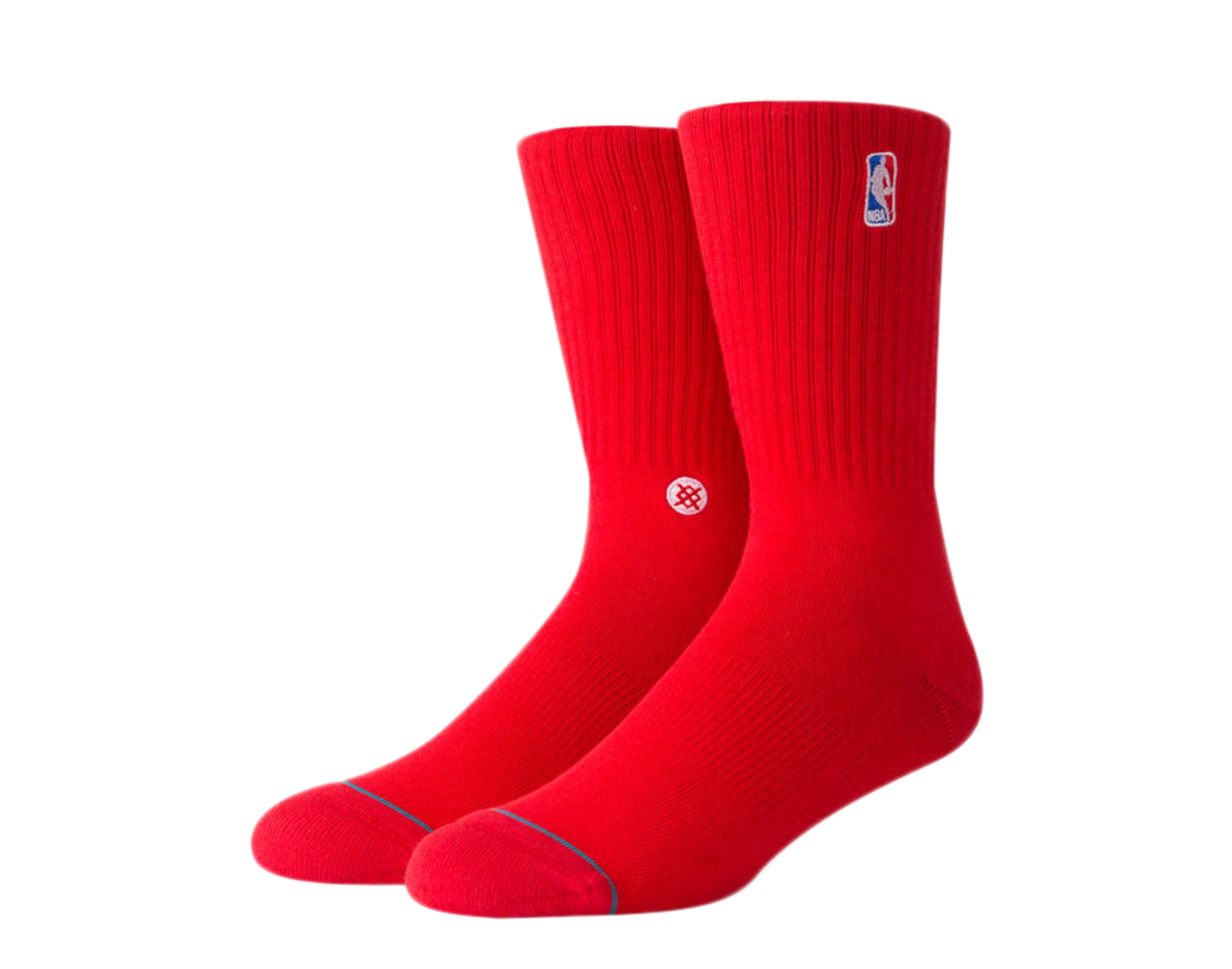 red nba socks