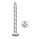 thumbnail image 1 of A2 DIN7981 # 8 4.2mm 304 Tornillo de acero inoxidable Avellanado Tornillos de madera penetrantes 4.2 MABOTO Tornillo de rosca, 1 of 7