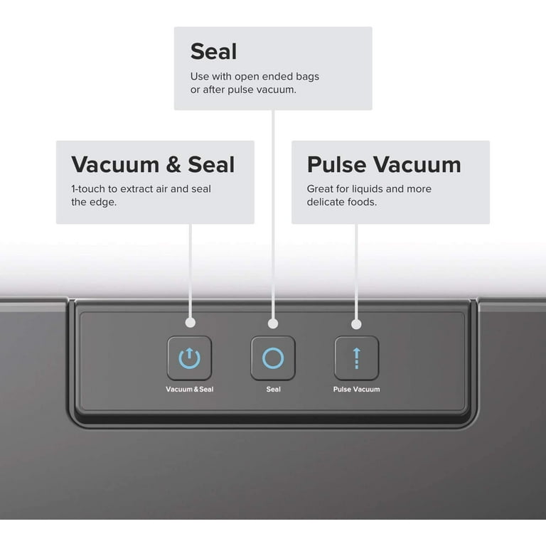 ANOVA Precision Vacuum Sealer, Includes 10 Precut Bags, For Sous