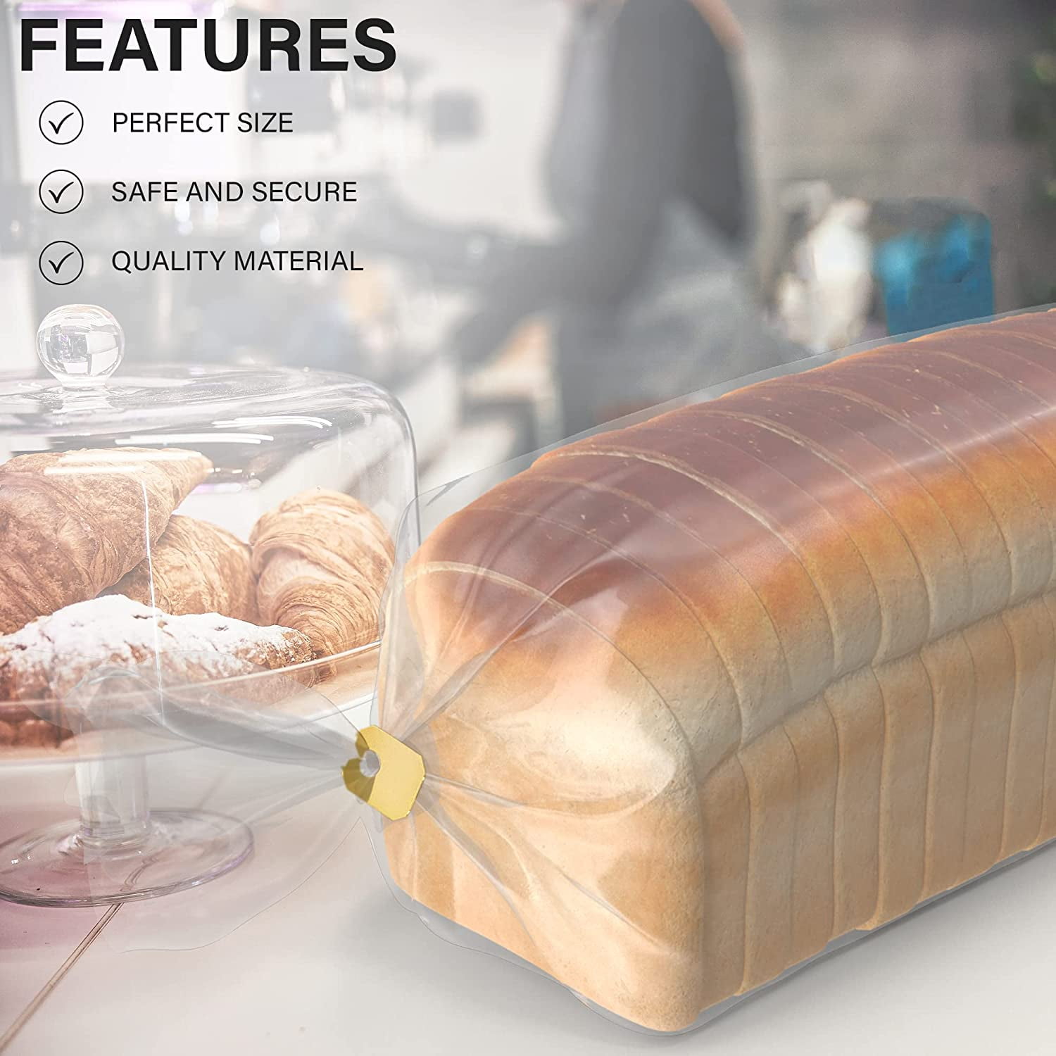 Bread Bag Clips 5000/Carton