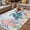 Blue, variant on Coastal Turtle Outdoor Rug for Patio/Deck/Porch, Non-Slip Large Area Rug 5 x 7 Ft, Farmhouse Nautical Coral Jellyfish Starfish Indoor Outdoor Rugs Washable Area Rugs, Camping Rug Carpet Runner