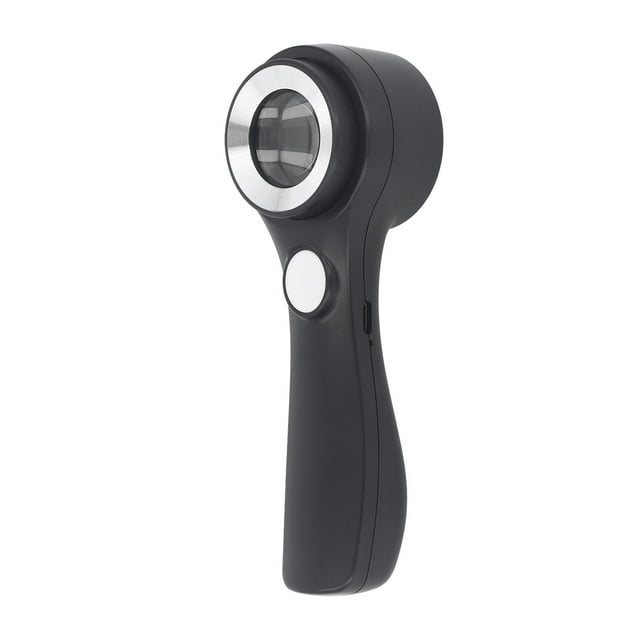 Lupa De Mano, Luz LED aleación De Aluminio Carga USB Interruptor Táctil Lupa Para Exploración Para Lectura