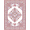 Pink, Pattern 3, variant on ODIKA Boho Medallion With Cute Kitten Faces And Animal Accents Cat Floral Refined for Queen Size Bedroom, Under Bed, Master , Foldable Easy Care