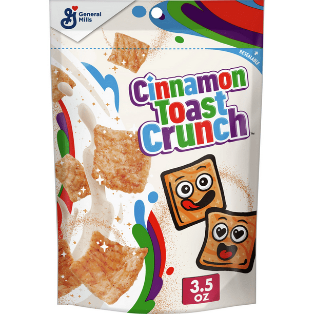Cinnamon Toast Crunch, Cereal with Whole Grain, 3.5 oz