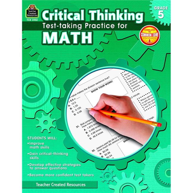 teacher created resources 1498824 book critical thinking test taking